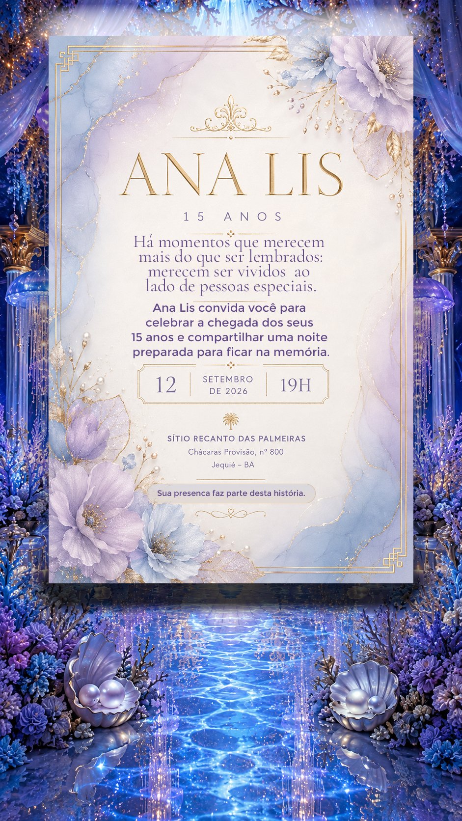 Convite de Ana Lis